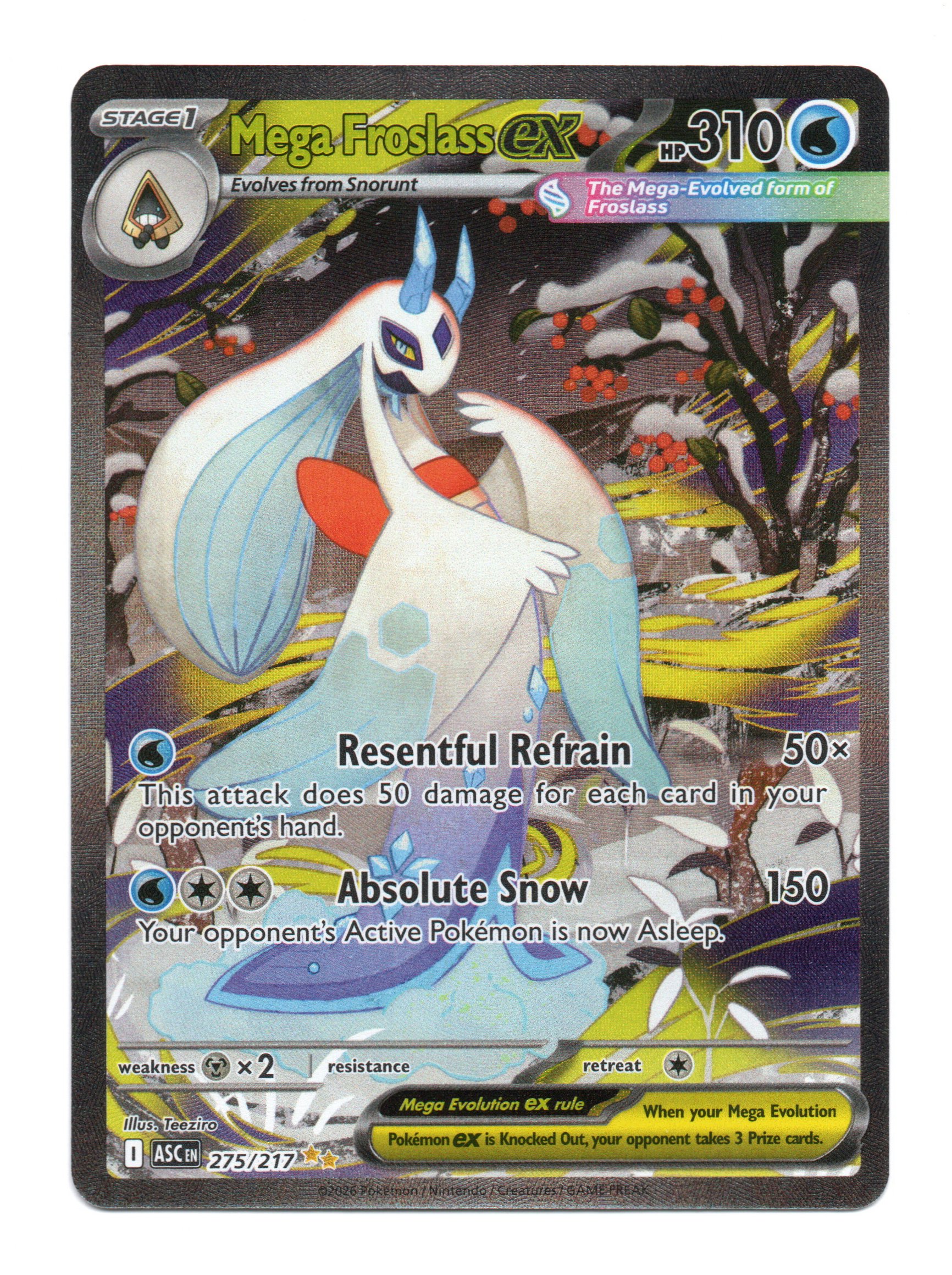 MEGA FROSLASS EX - 275/217