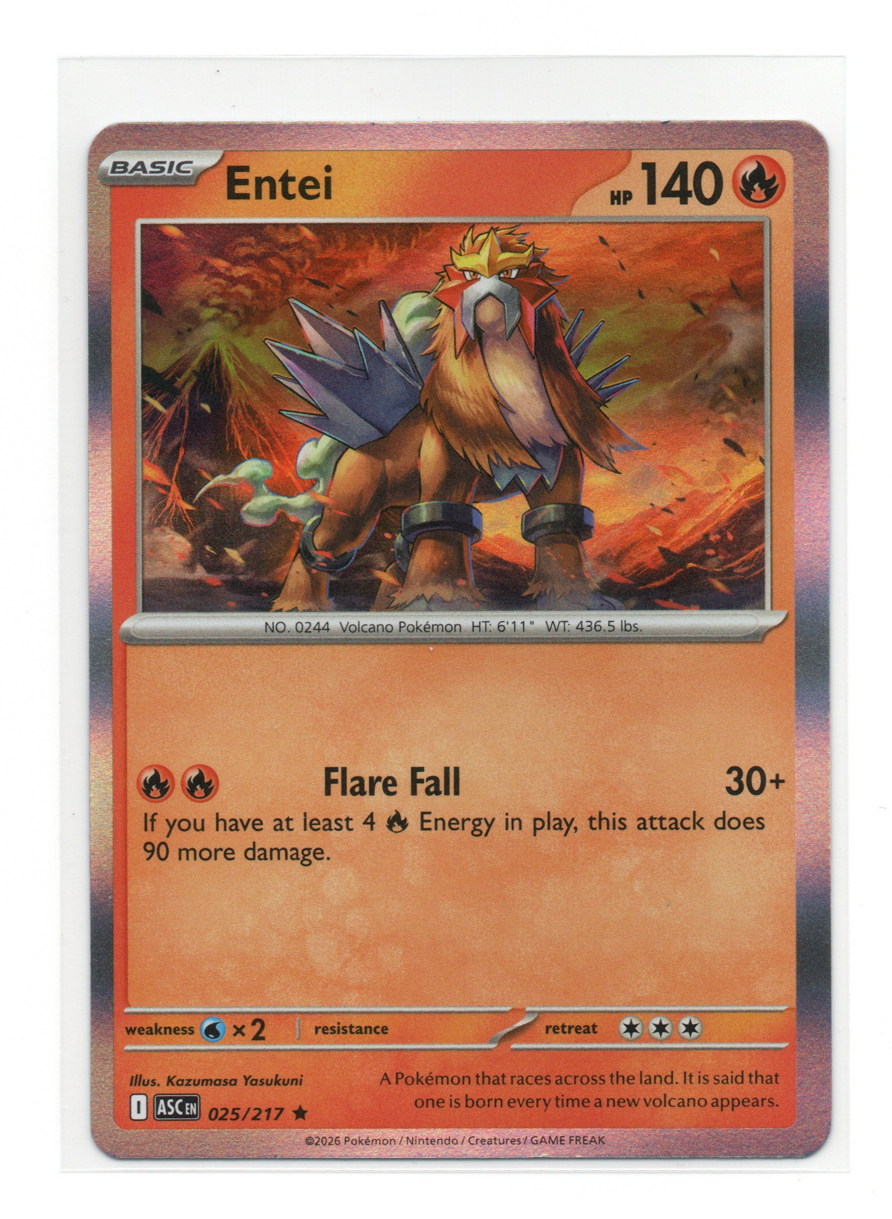 ENTEI - 025/217 NM (HOLO)