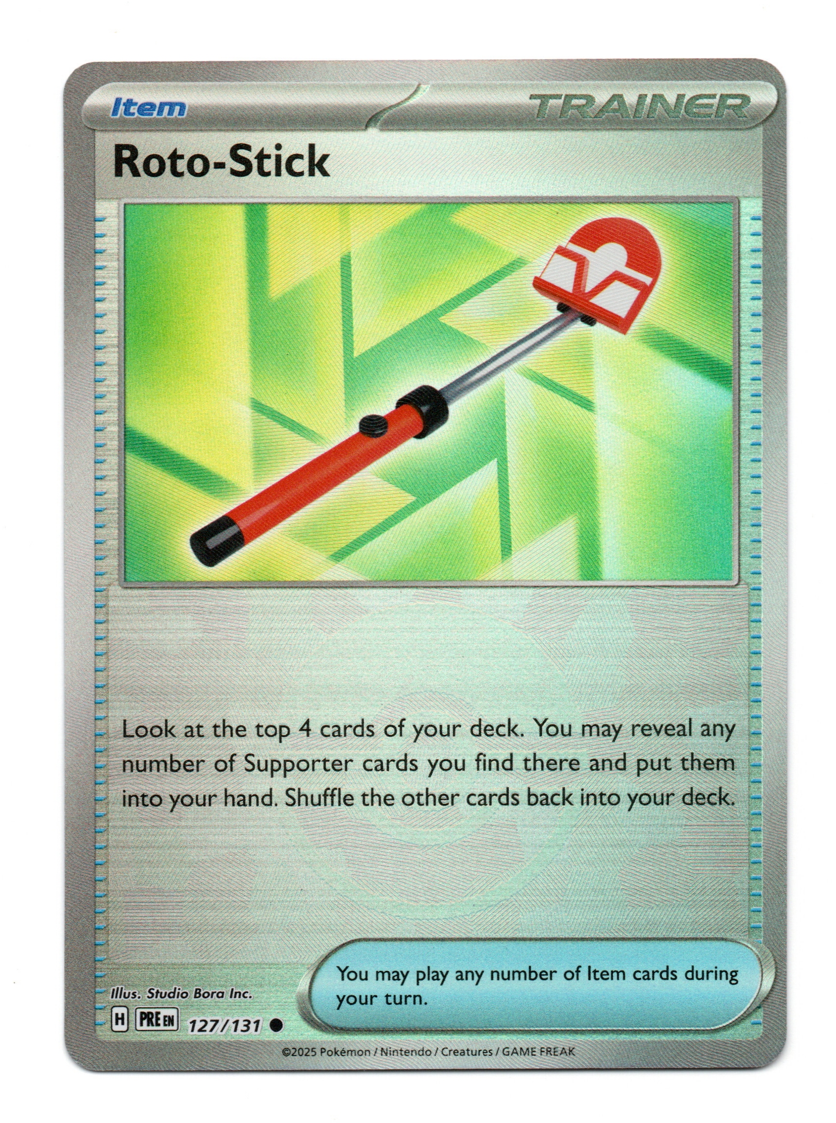 ROTO - STICK - 127/131 (POKEBALL HOLO PATTERN)